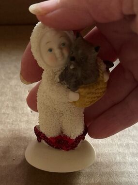 Vtg dept 56 Snowbabies “no place like home” wizard of oz figurine